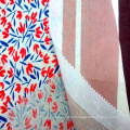 Linen55%/Cotton45% Printed Garment / Home Textile Fabric